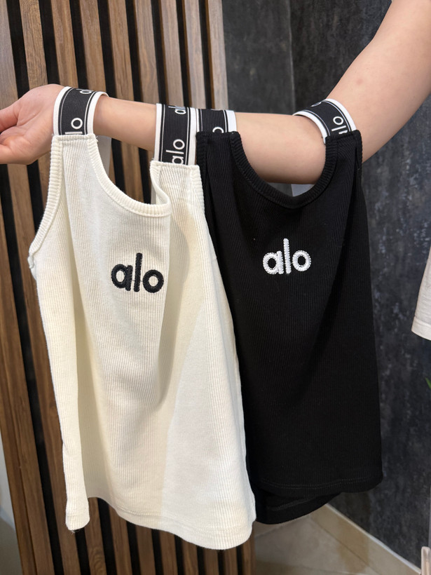 تاپ کبریتی زنانه بندپهن مدل alo /فری سایز